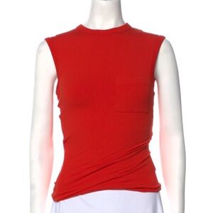 Alexander Wang sleeveless double layer shirt